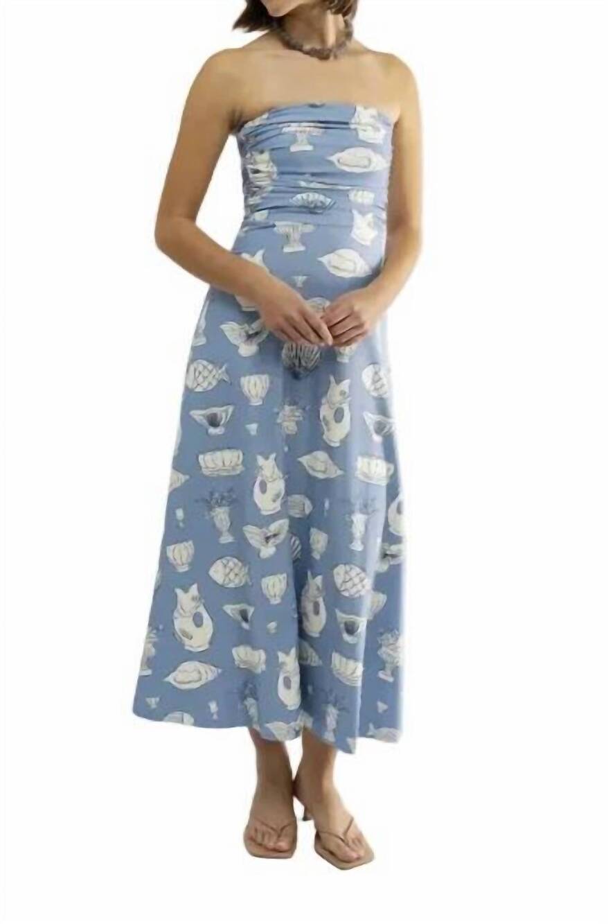 NEW SMITH & QUINN gloria dress in ocean vase